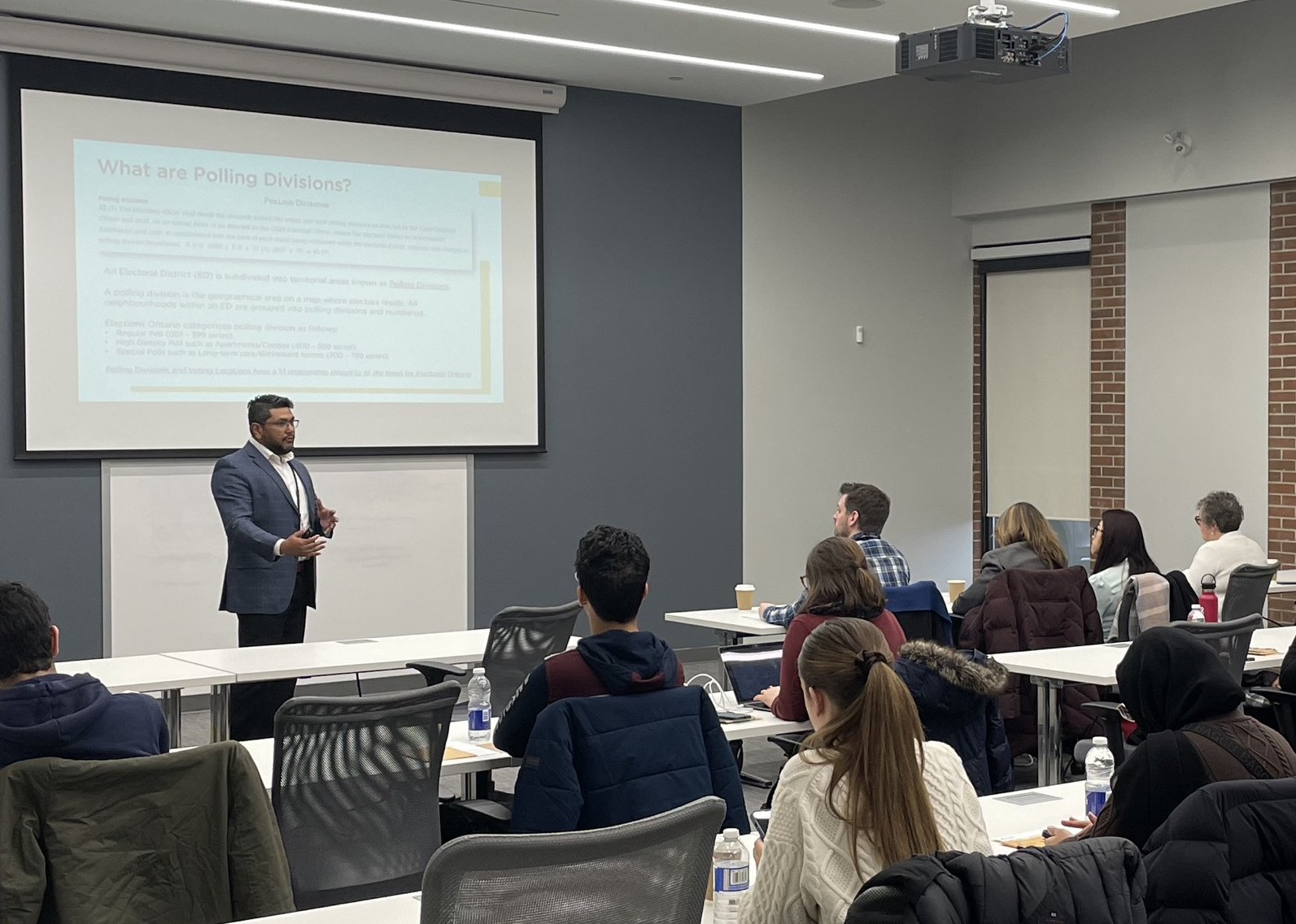 Visite d’étudiants de l’Université McMaster