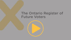 Ontario Register of Future Voters