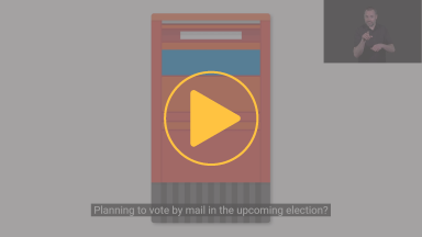Vote by mail video